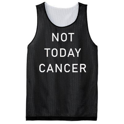 Not Today Cancer Mesh Reversible Basketball Jersey Tank