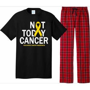 Not Today Cancer Childhood Awareness Pajama Set