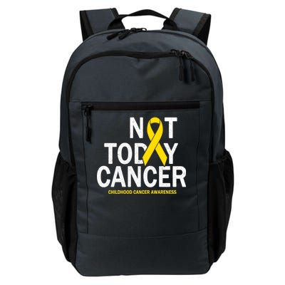 Not Today Cancer Childhood Awareness Daily Commute Backpack