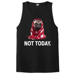 Not Today Funny Pug PosiCharge Competitor Tank