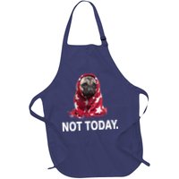 Not Today Funny Pug Apron