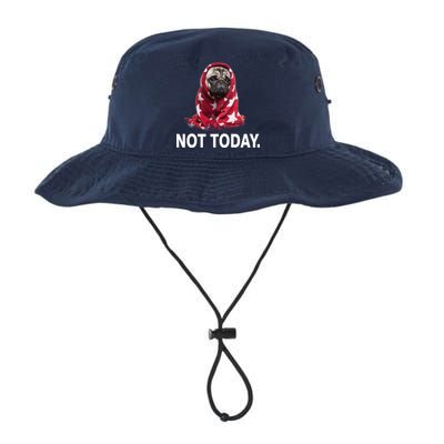 Not Today Funny Pug Legacy Cool Fit Booney Bucket Hat