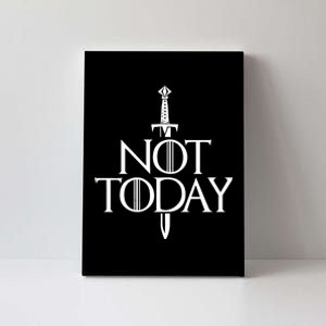  Not Today God Of Death Canvas