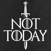  Not Today God Of Death Adult Drive Performance Visor