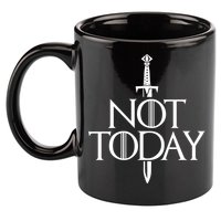  Not Today God Of Death 11oz C Handle Ceramic Mug