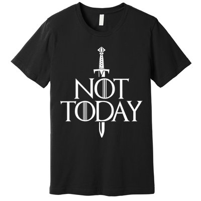  Not Today God Of Death Premium T-Shirt