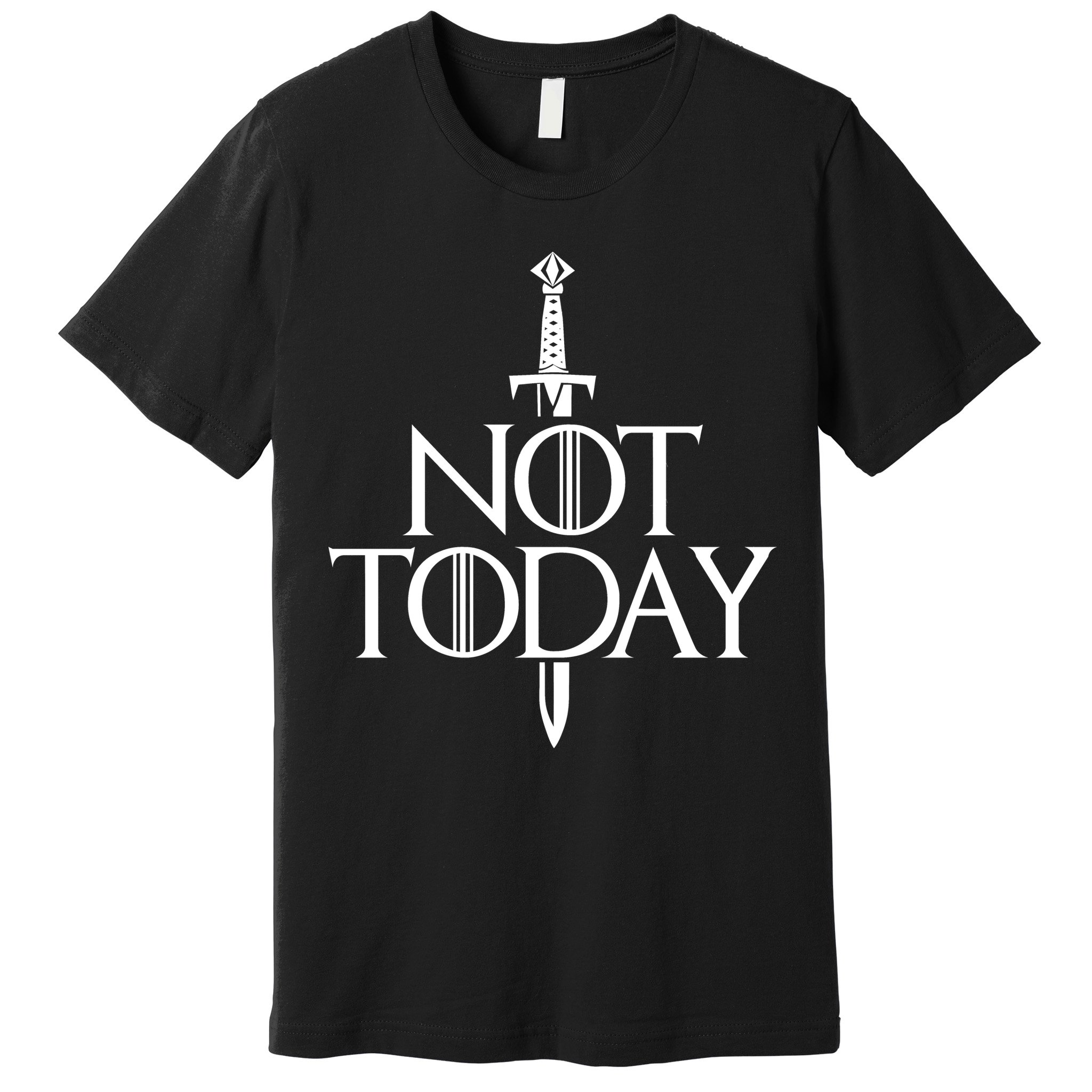  Not Today God Of Death Premium T-Shirt