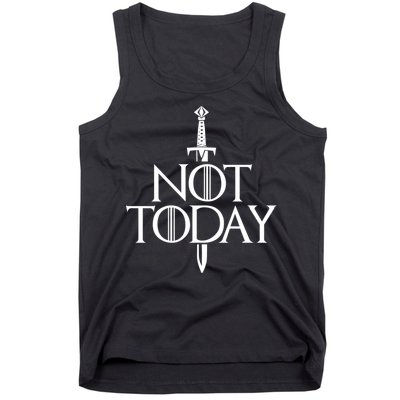  Not Today God Of Death Tank Top