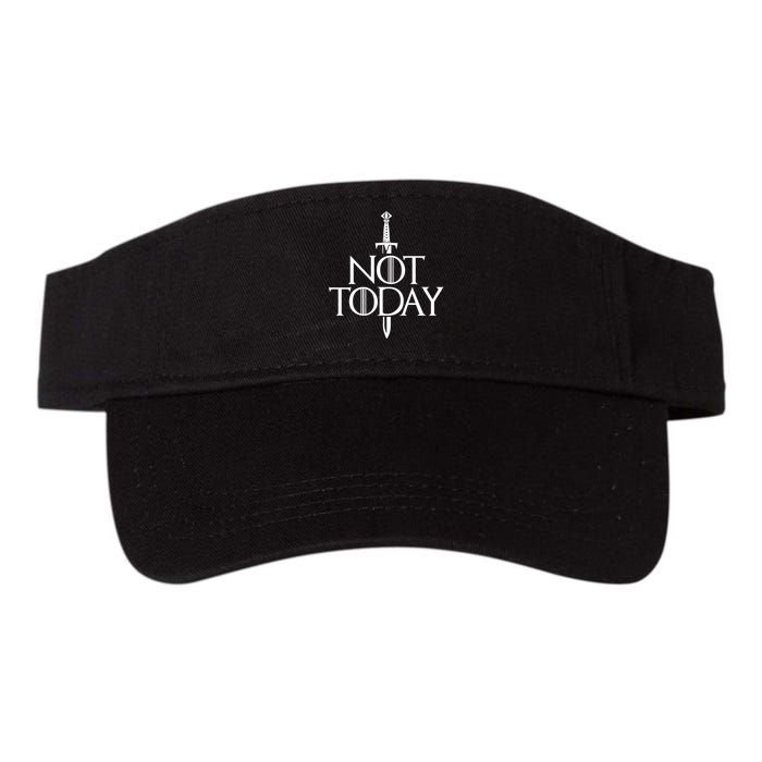  Not Today God Of Death Valucap Bio-Washed Visor