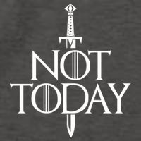  Not Today God Of Death Vector Backpack