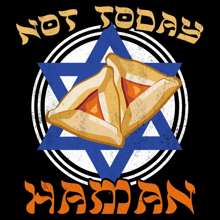 Not Today Haman  V-Neck T-Shirt