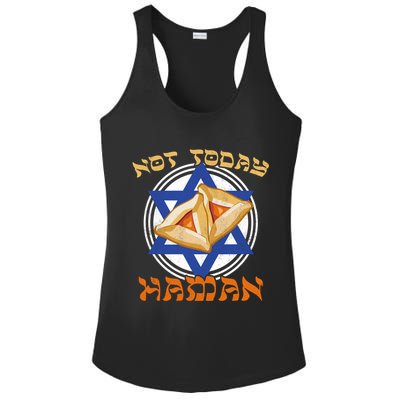 Not Today Haman  Ladies PosiCharge Competitor Racerback Tank