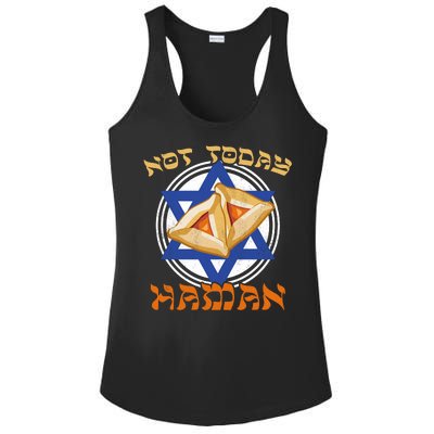 Not Today Haman  Ladies PosiCharge Competitor Racerback Tank