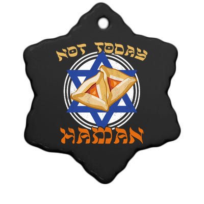 Not Today Haman  Ceramic Star Ornament