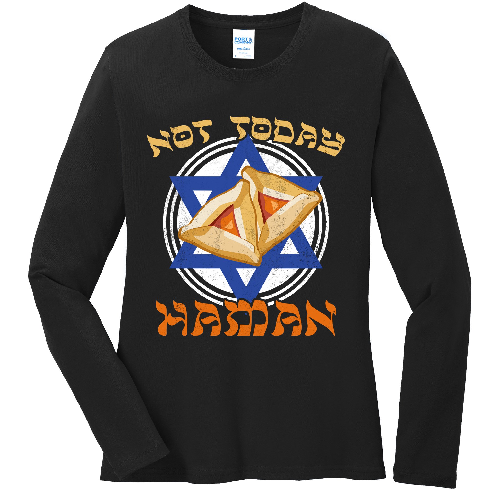Not Today Haman  Ladies Long Sleeve Shirt