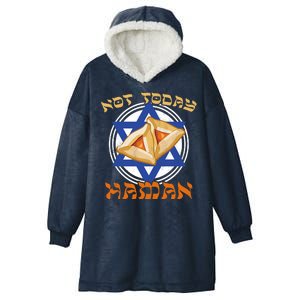 Not Today Haman  Hooded Wearable Blanket