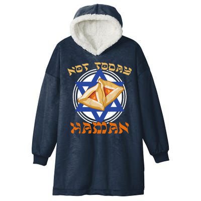 Not Today Haman  Hooded Wearable Blanket