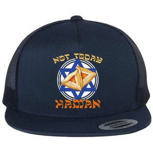 Not Today Haman  Flat Bill Trucker Hat