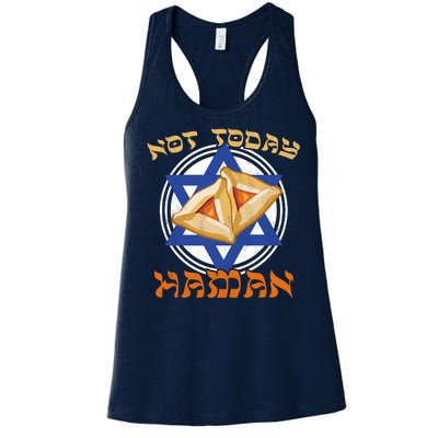 Not Today Haman  Women's Racerback Tank