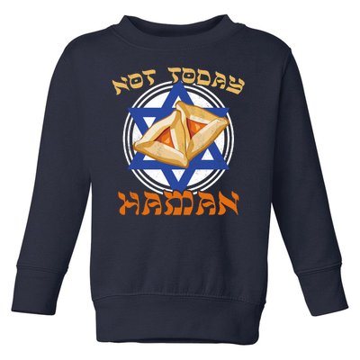 Not Today Haman  Toddler Sweatshirt