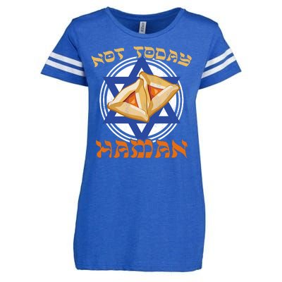 Not Today Haman  Enza Ladies Jersey Football T-Shirt