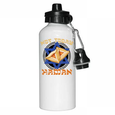 Not Today Haman  Aluminum Water Bottle