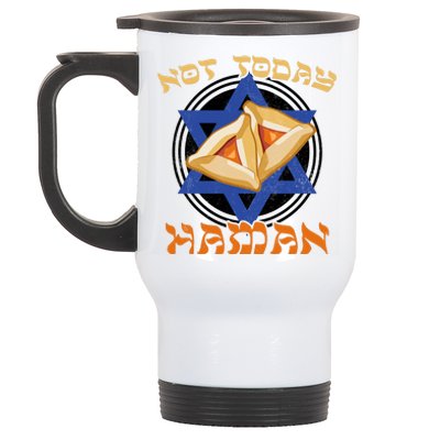 Not Today Haman  Stainless Steel Travel Mug