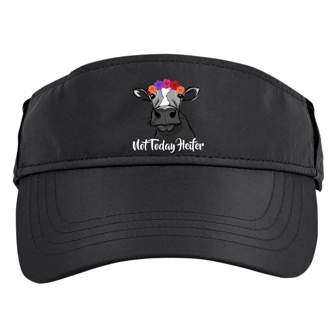Not Today Heifer Adult Drive Performance Visor