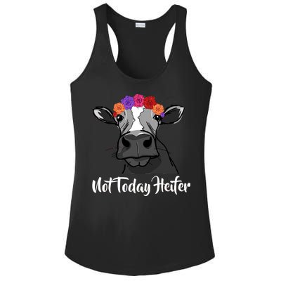 Not Today Heifer Ladies PosiCharge Competitor Racerback Tank