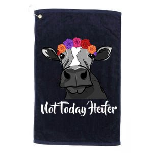 Not Today Heifer Platinum Collection Golf Towel