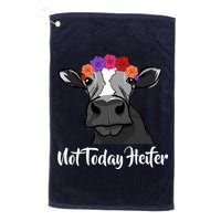Not Today Heifer Golf Towel