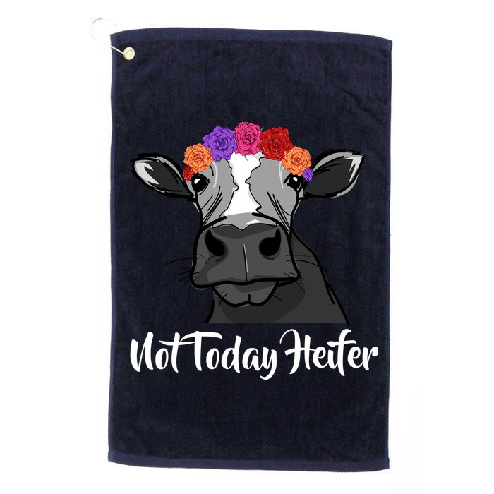 Not Today Heifer Golf Towel