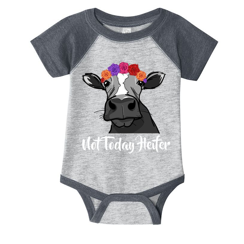 Not Today Heifer Infant Baby Jersey Bodysuit