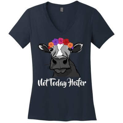 Not Today Heifer Women's V-Neck T-Shirt