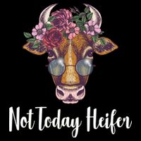 Not Today Heifer Funny 16 in Basic Backpack