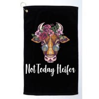 Not Today Heifer Funny Golf Towel