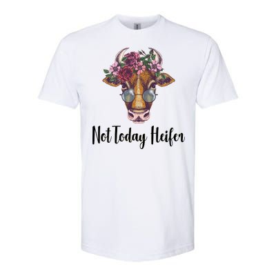 Not Today Heifer Funny Softstyle® CVC T-Shirt