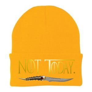 Not Today Limited Edition Knit Cap Winter Beanie