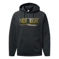 Not Today Limited Edition Performance Fleece Hoodie