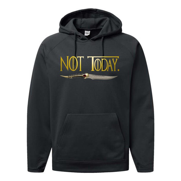 Not Today Limited Edition Performance Fleece Hoodie