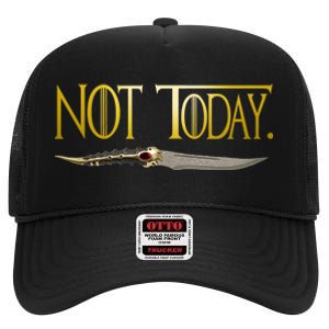 Not Today Limited Edition High Crown Mesh Back Trucker Hat