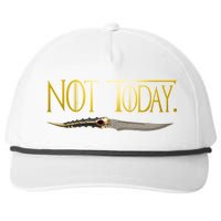 Not Today Limited Edition Snapback Five-Panel Rope Hat