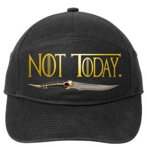 Not Today Limited Edition 7-Panel Snapback Hat