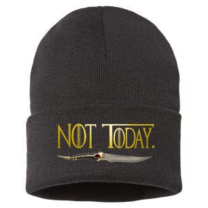 Not Today Limited Edition Sustainable Knit Beanie