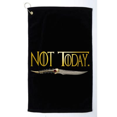 Not Today Limited Edition Golf Towel