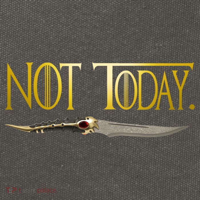 Not Today Limited Edition Cotton Canvas Backpack