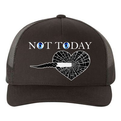 Not Today Night King Slayer Yupoong Adult 5-Panel Trucker Hat