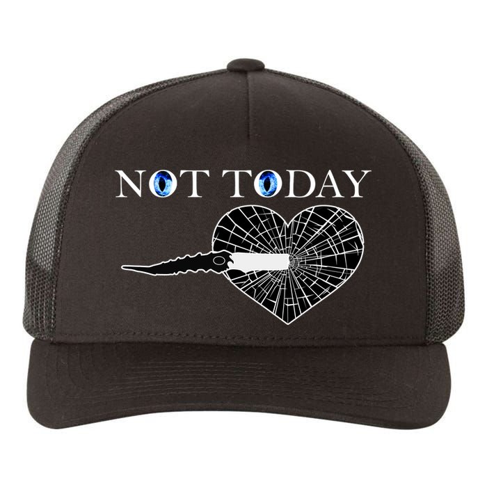 Not Today Night King Slayer Yupoong Adult 5-Panel Trucker Hat