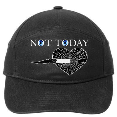 Not Today Night King Slayer 7-Panel Snapback Hat