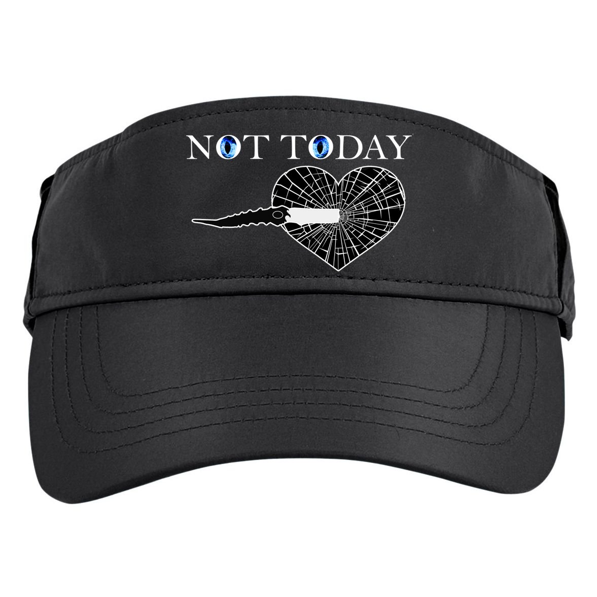 Not Today Night King Slayer Adult Drive Performance Visor